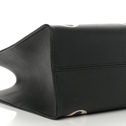 Louis Vuitton Empreinte Monogram Giant Onthego MM Black Beige 8 of 9