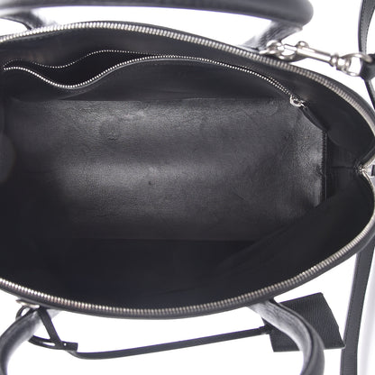 Balenciaga Signature Grained Calfskin Logo M Ville Top Handle Bag Black Rose Shocking 5 of 15