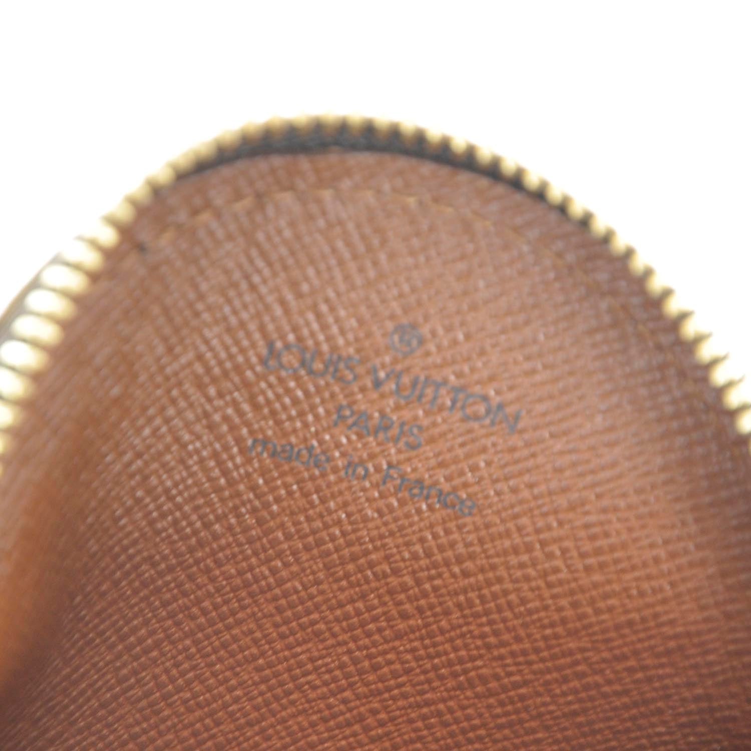 Louis Vuitton Monogram Porte-Monnaie Round Coin Purse 6 of 7