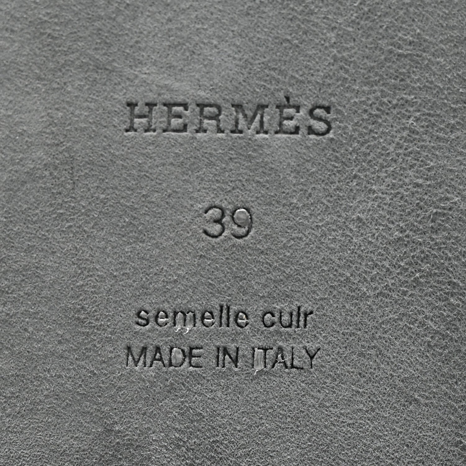 Hermes Calfskin Giulia Sandals 39 Beige Glaise Rose Perle 6 of 11