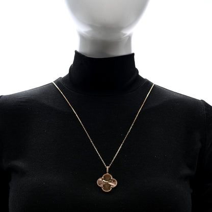 Van Cleef & Arpels 18K Yellow Gold Guilloche Magic Alhambra Long Necklace 2 of 4