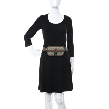 Gucci GG Supreme Monogram Ophidia Belted iPhone Case 95 38 Dark Brown 3 of 13