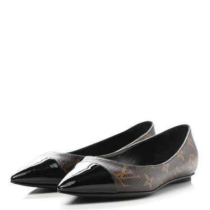 Louis Vuitton Patent Monogram Fetish Ballerina Flats 35 3 of 10