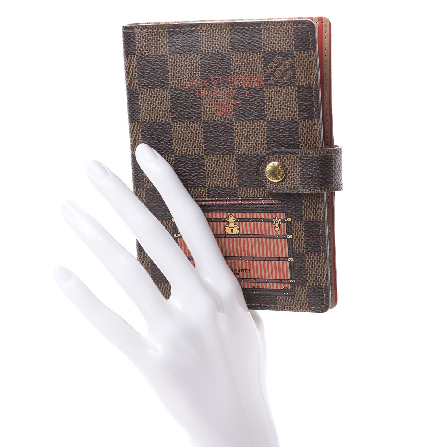 Damier Ebene Complice Trunks and Bags Small Ring Agenda