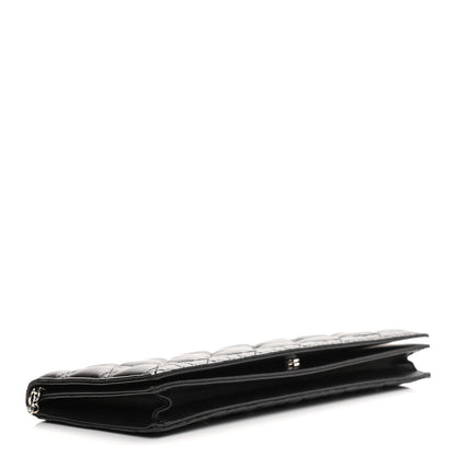 Christian Dior Lambskin Cannage Lady Dior Convertible Clutch Black 3 of 14