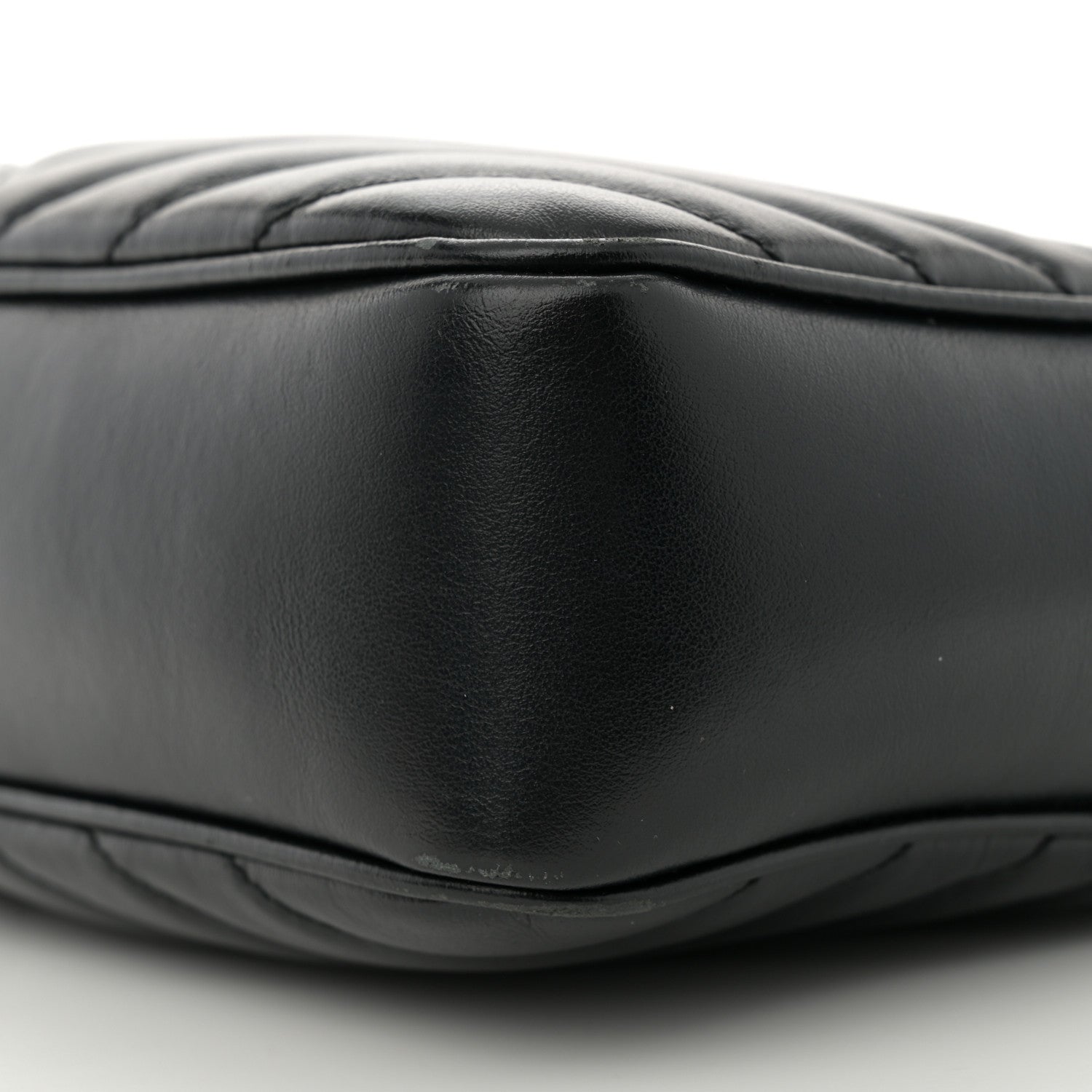 Saint Laurent Calfskin Matelasse Monogram Lou Camera Bag Black 10 of 14