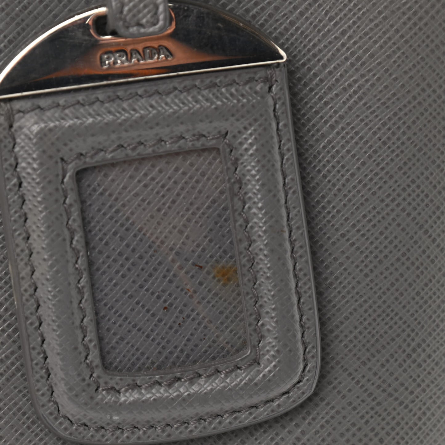 Saffiano Lux Bi-Color Promenade Tote Marmo Argilla