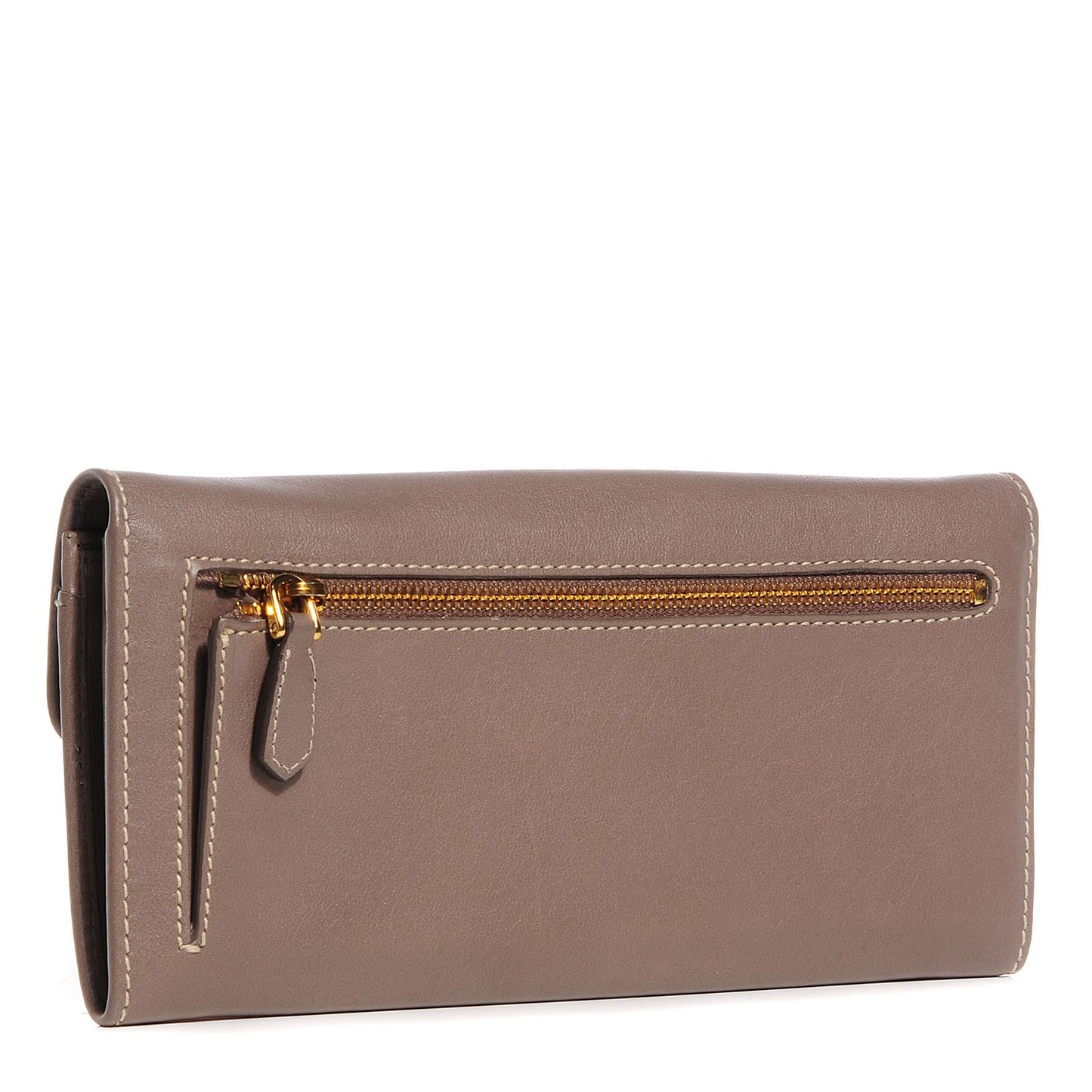 City Calf Long Wallet Argilla