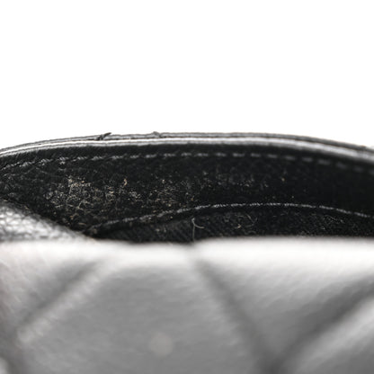 Chanel Grained Calfskin Quilted Waist Belt Bag Black 12 of 12