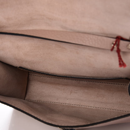Valentino Garavani Pebbled Calfskin Medium Rockstud Flip Lock Crossbody Bag Poudre 5 of 7