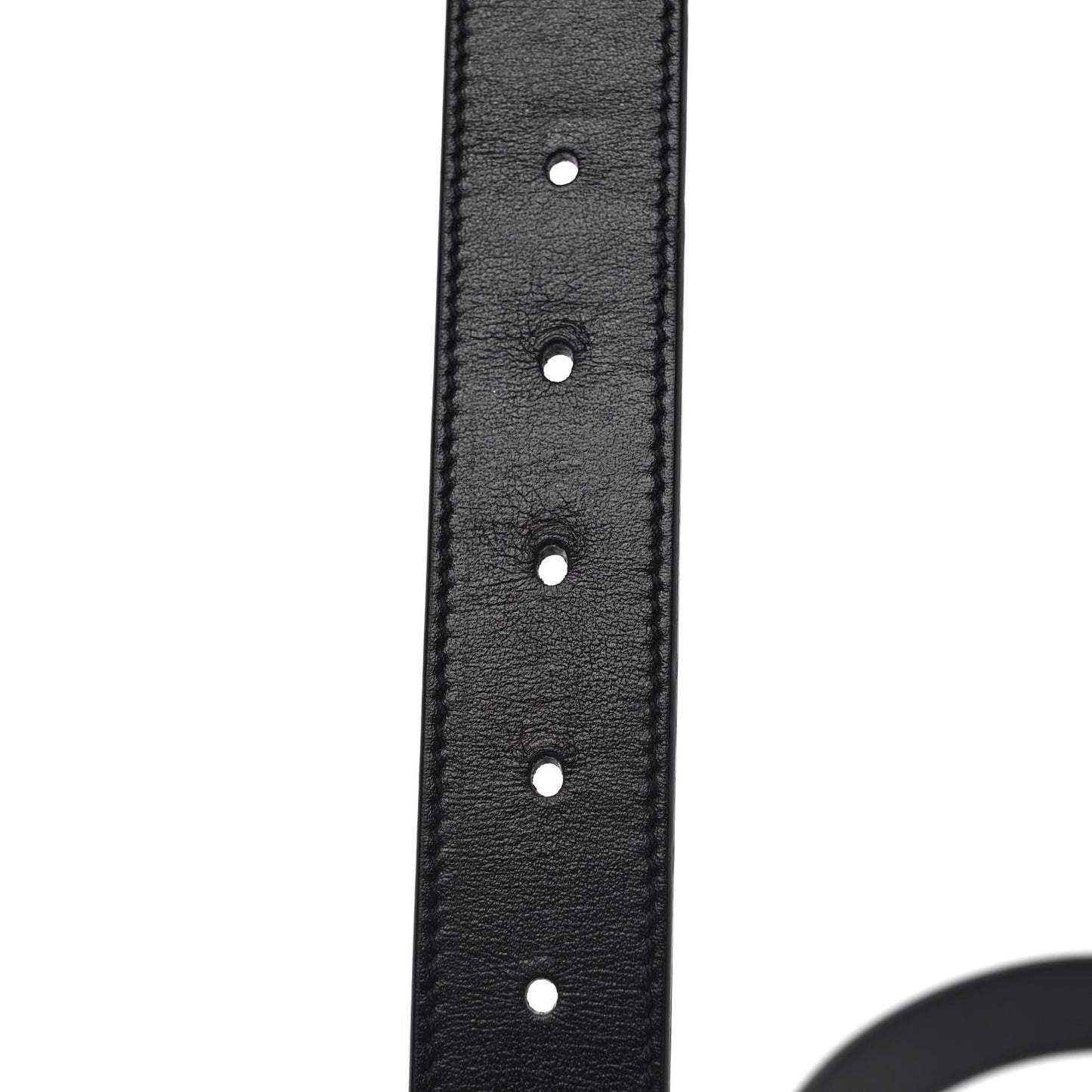 Plutone Calfskin Double G 30mm Belt 75 30 Black