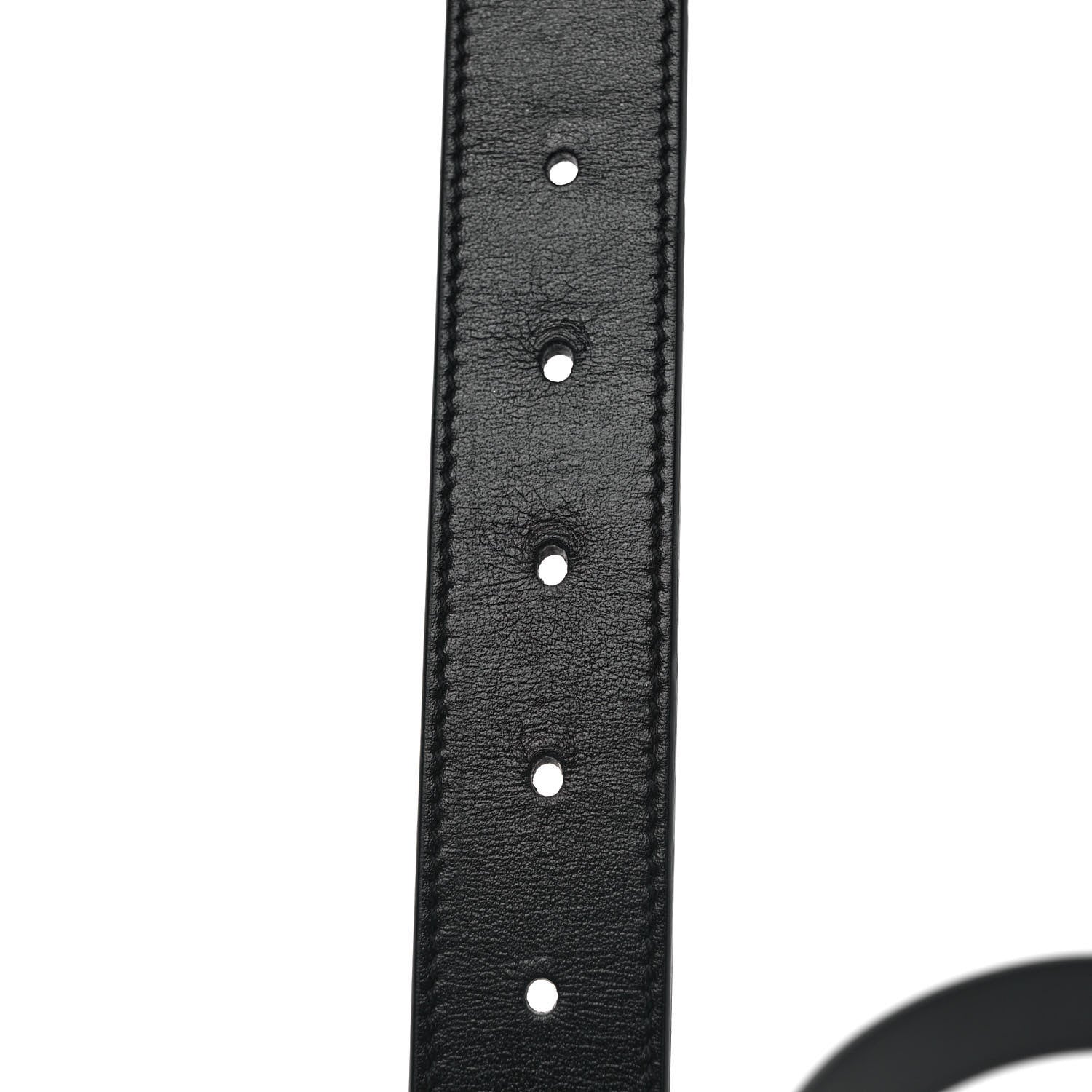 Gucci Plutone Calfskin Double G 30mm Belt 75 30 Black 4 of 4