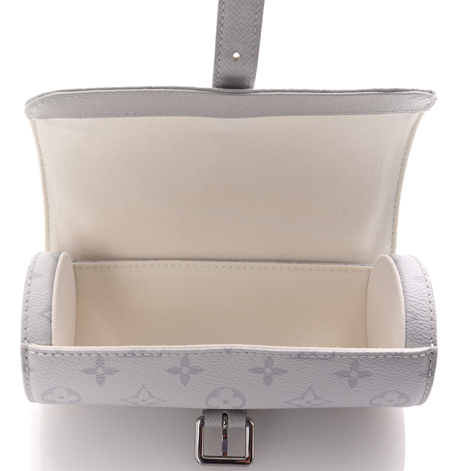 Louis Vuitton Taigarama 3 Watch Travel Case Antartica 6 of 7