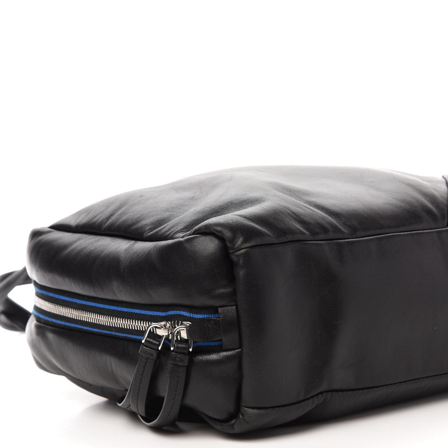 Nappa Soft Tote Black Cobalto