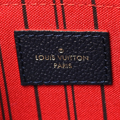 Louis Vuitton Empreinte Montaigne MM Marine Rouge 8 of 11