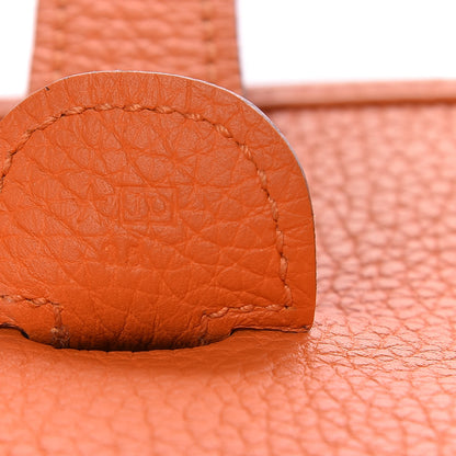 Hermes Togo Evelyne III GM Orange 7 of 14