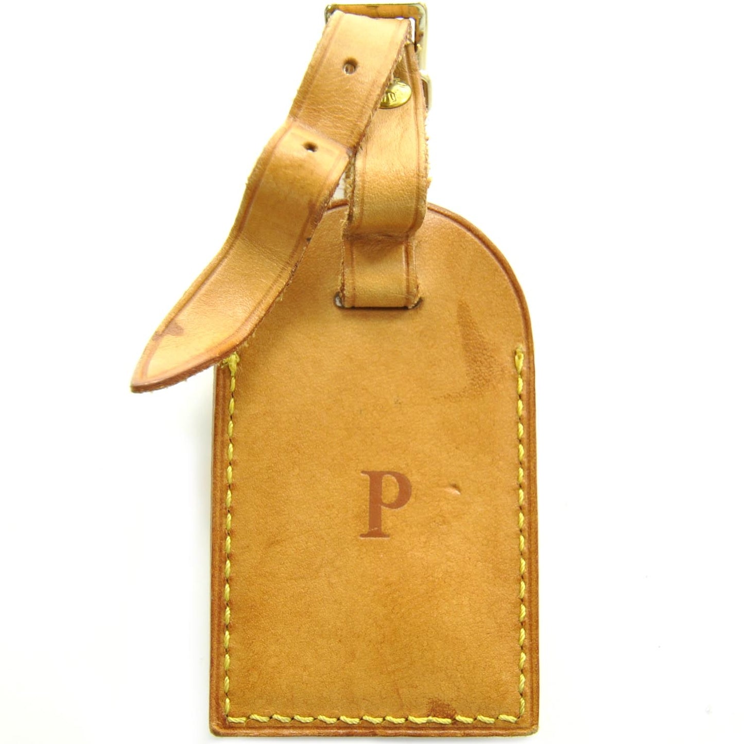 Vachetta Leather Luggage Tag