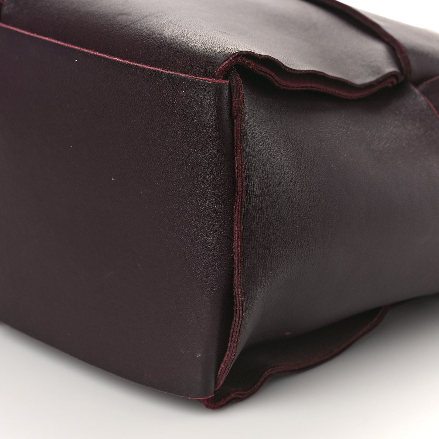 Nappa Maxi Intrecciato Medium Arco Tote Grape