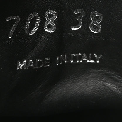 Prada Spazzolato Rois Monolith 55mm Derby Loafers 38 Black 9 of 9