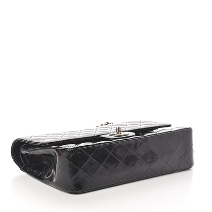 Chanel Patent Quilted Medium Double Flap Black 3 of 8