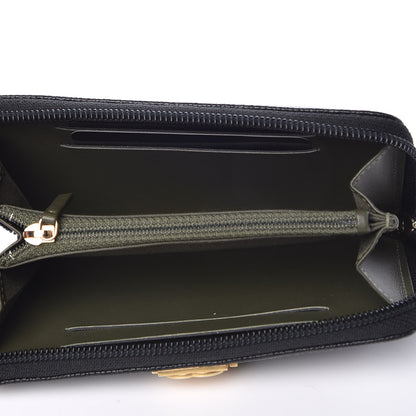 Chanel Caviar Quilted Small Boy Zip Around Wallet Black 5 of 11