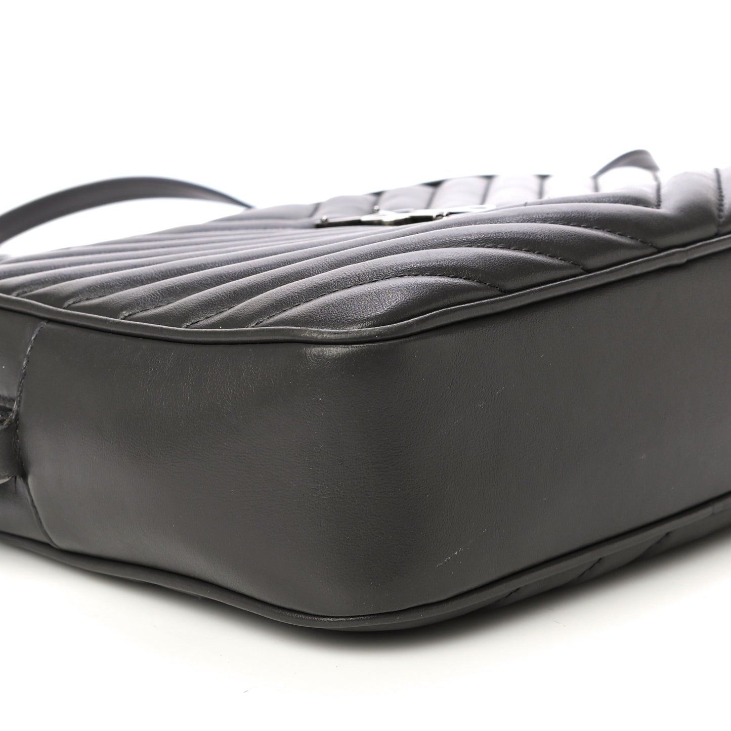 Calfskin Matelasse Monogram Lou Camera Bag Sea Pebble
