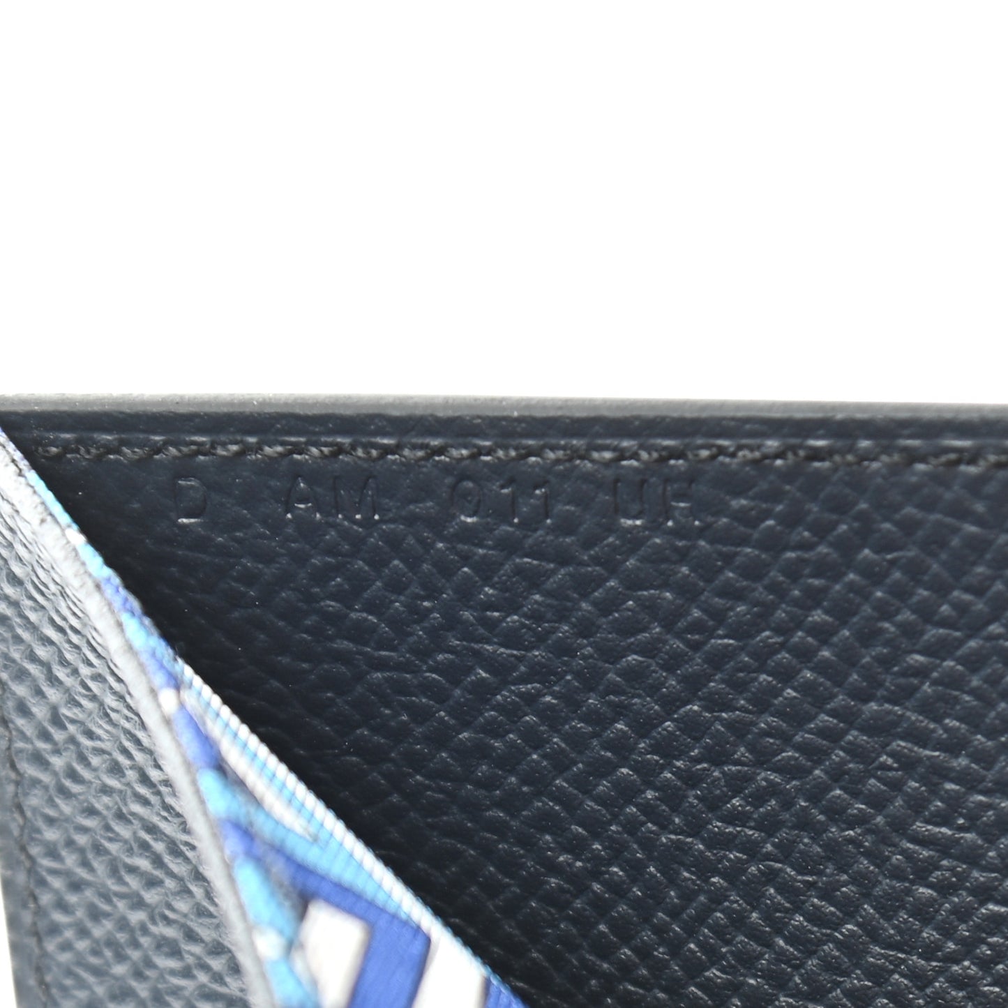 Epsom Citizen Twill Compact Wallet Bleu Indigo