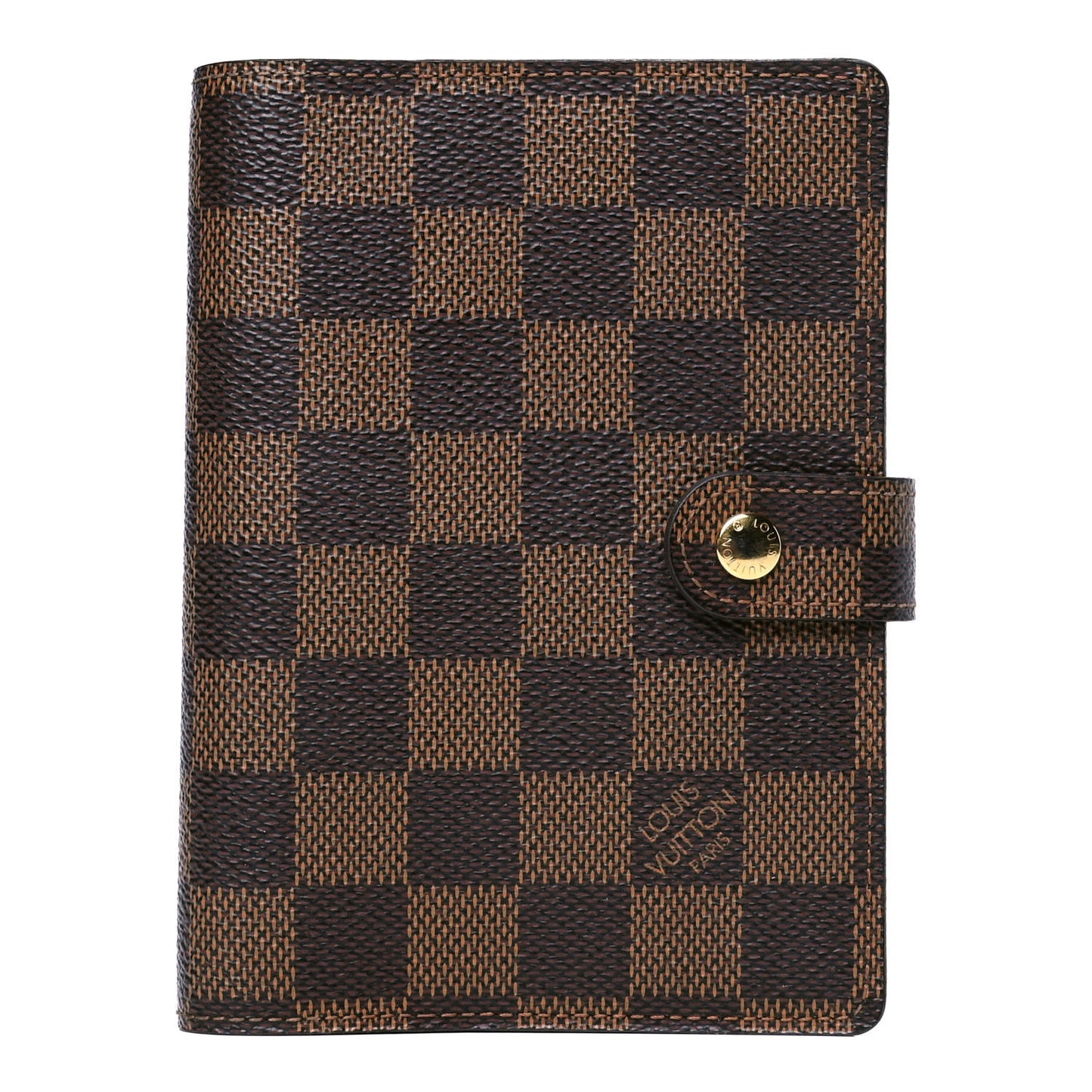 Damier Ebene Small Ring Agenda Cover