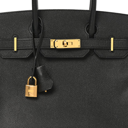 Hermes Epsom Birkin 30 Black 7 of 9