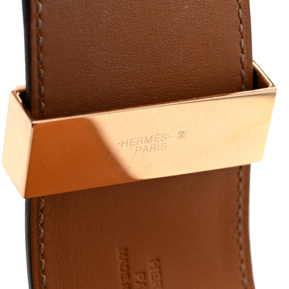 Hermes Swift Collier De Chien CDC Bracelet T3 Etoupe 4 of 8