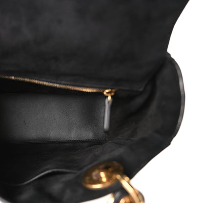 Christian Dior Calfskin Cannage Studded Medium Supple Lady Dior Black 5 of 10
