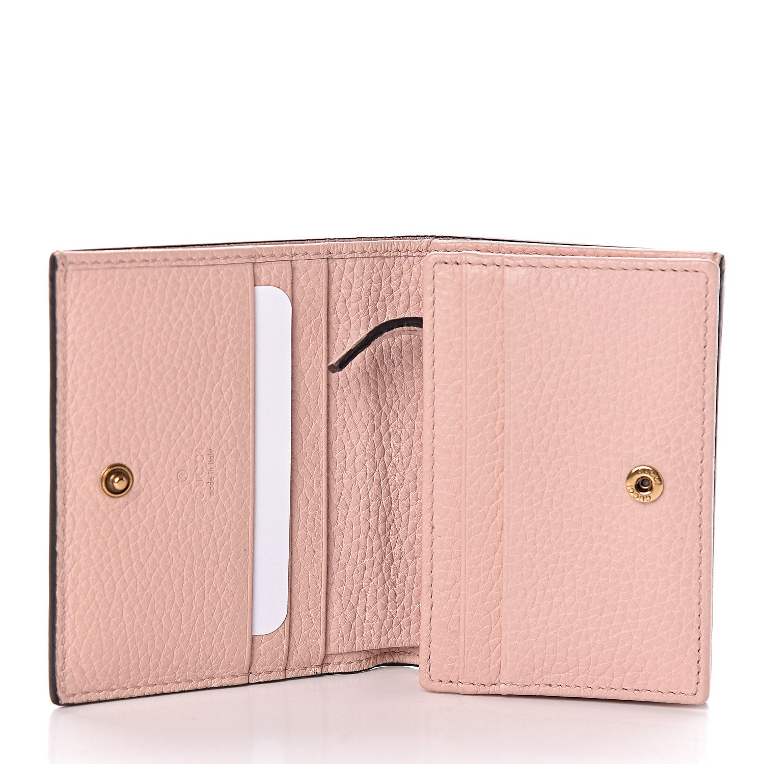 Gucci Cellarius Calfskin Blind for Love Animalier Card Case Perfect Pink 6 of 12