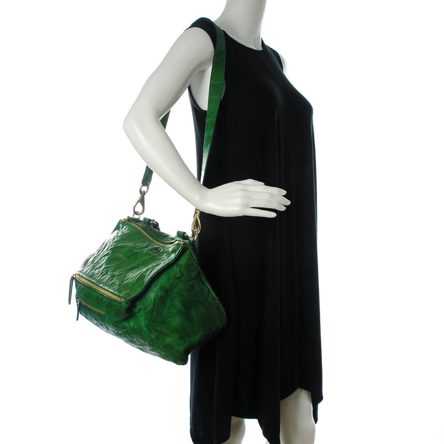 Tumbled Sheepskin Medium Pandora Emerald