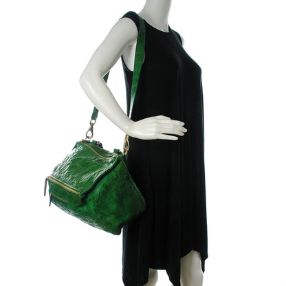 Givenchy Tumbled Sheepskin Medium Pandora Emerald 2 of 8