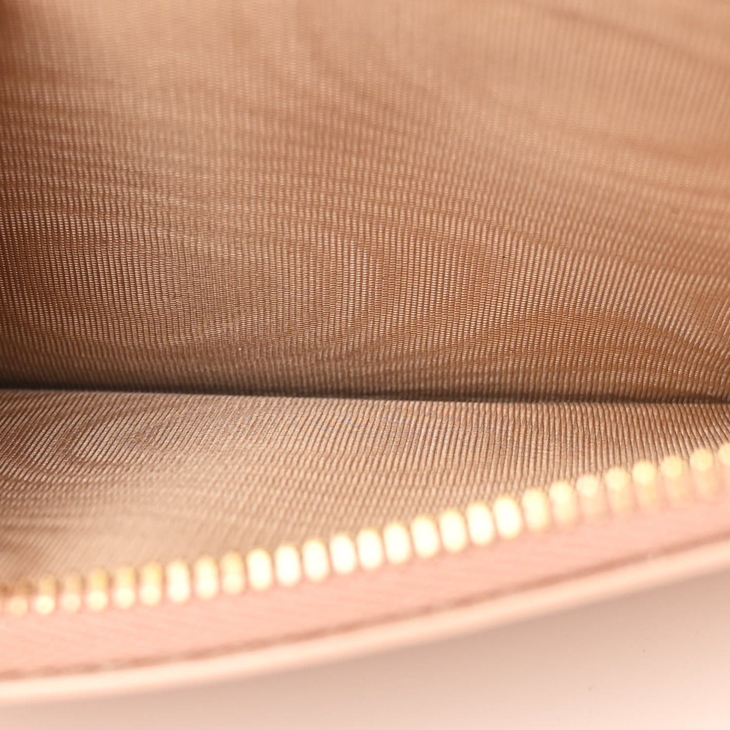 Patent Cannage Lady Dior Chain Wallet Rose Clair