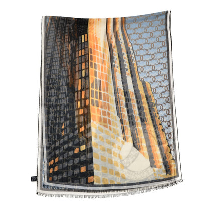 Chanel Cashmere Silk CCStole 5 of 6