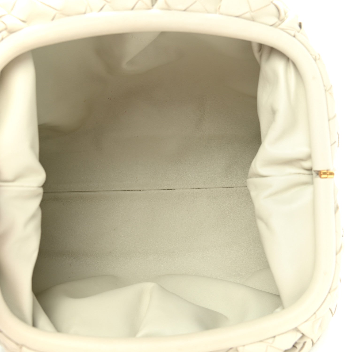 Bottega Veneta Nappa Maxi Intrecciato The Pouch Oversized Clutch Plaster 5 of 8