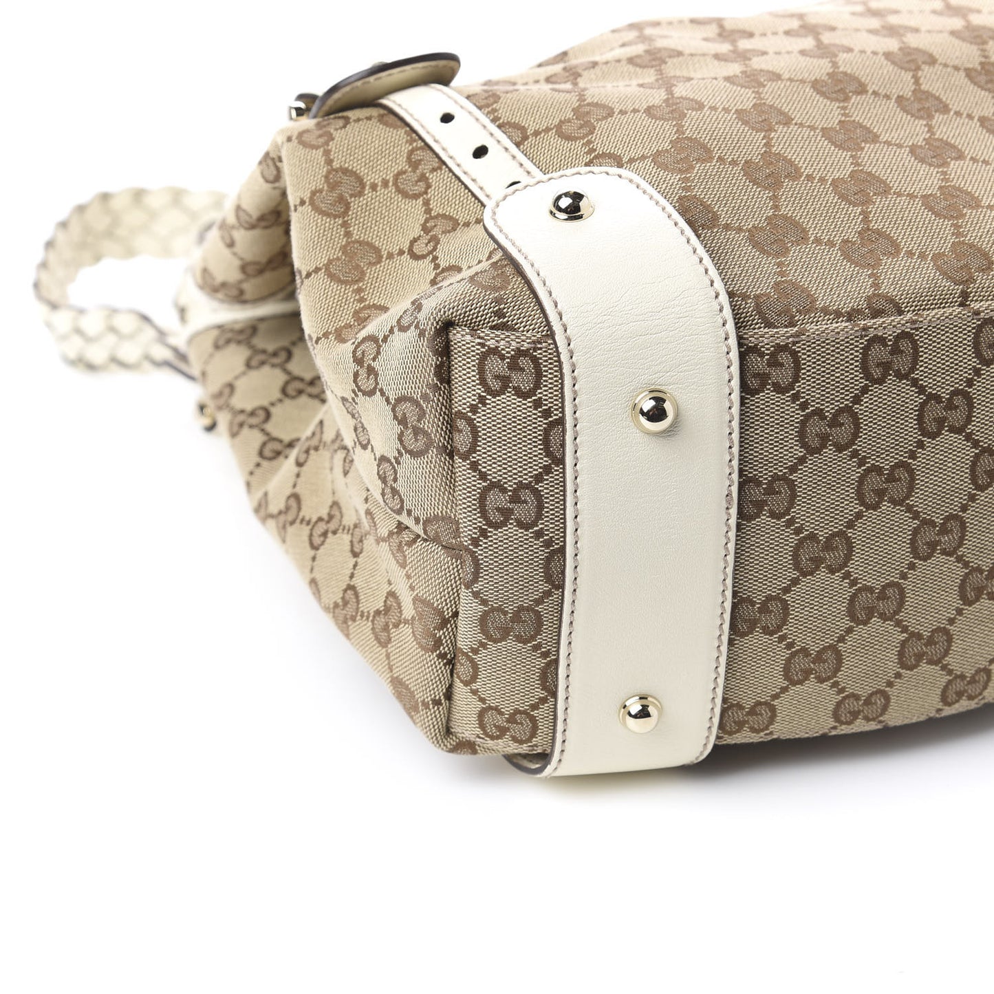 Monogram Medium Pelham Shoulder Bag Off White