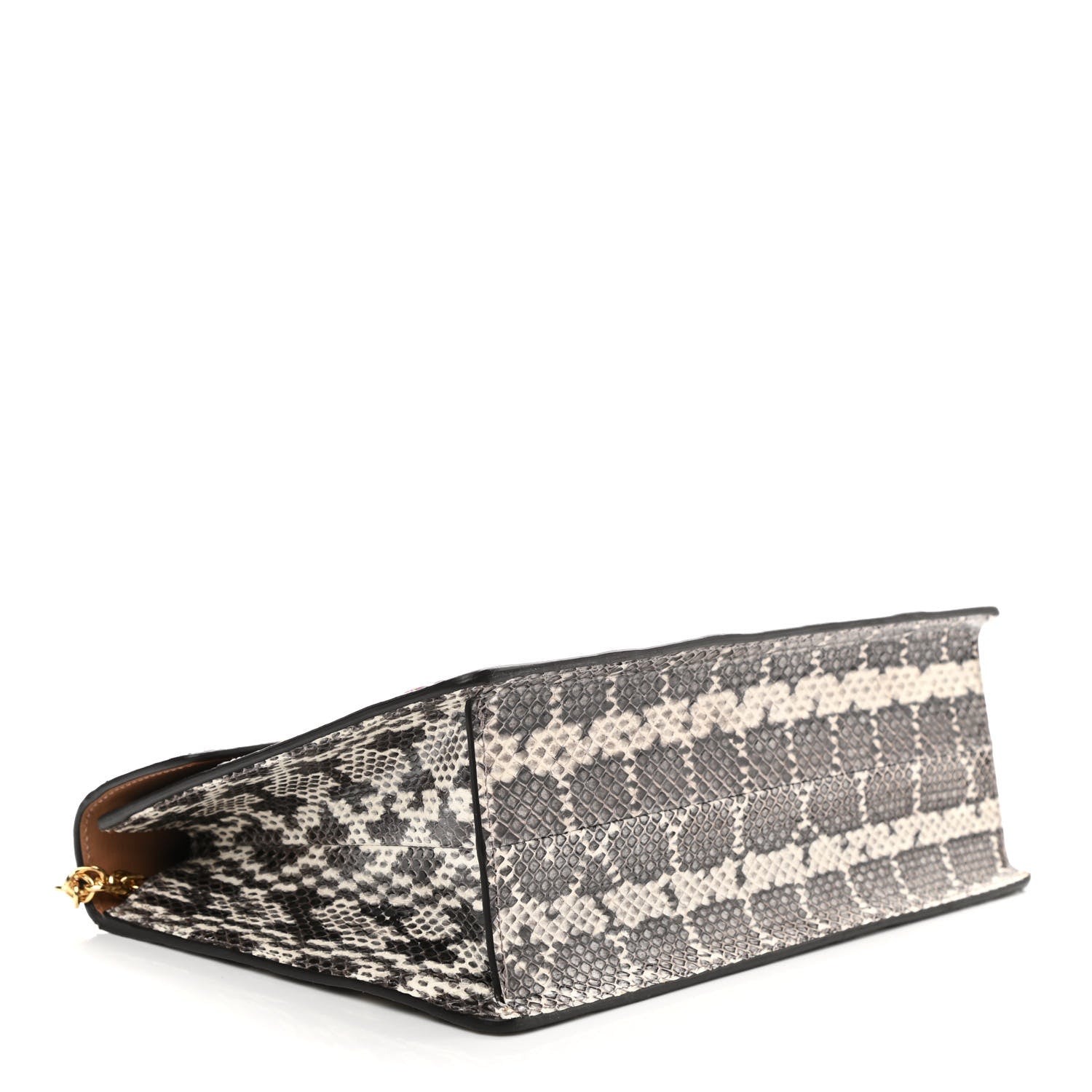 Gucci Snakeskin Embroidered Linea Ricami Shoulder Multicolor 4 of 11