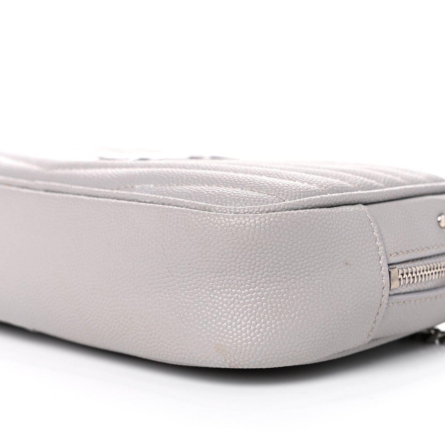 Grain De Poudre Matelasse Monogram Mini Lou Camera Bag Granite