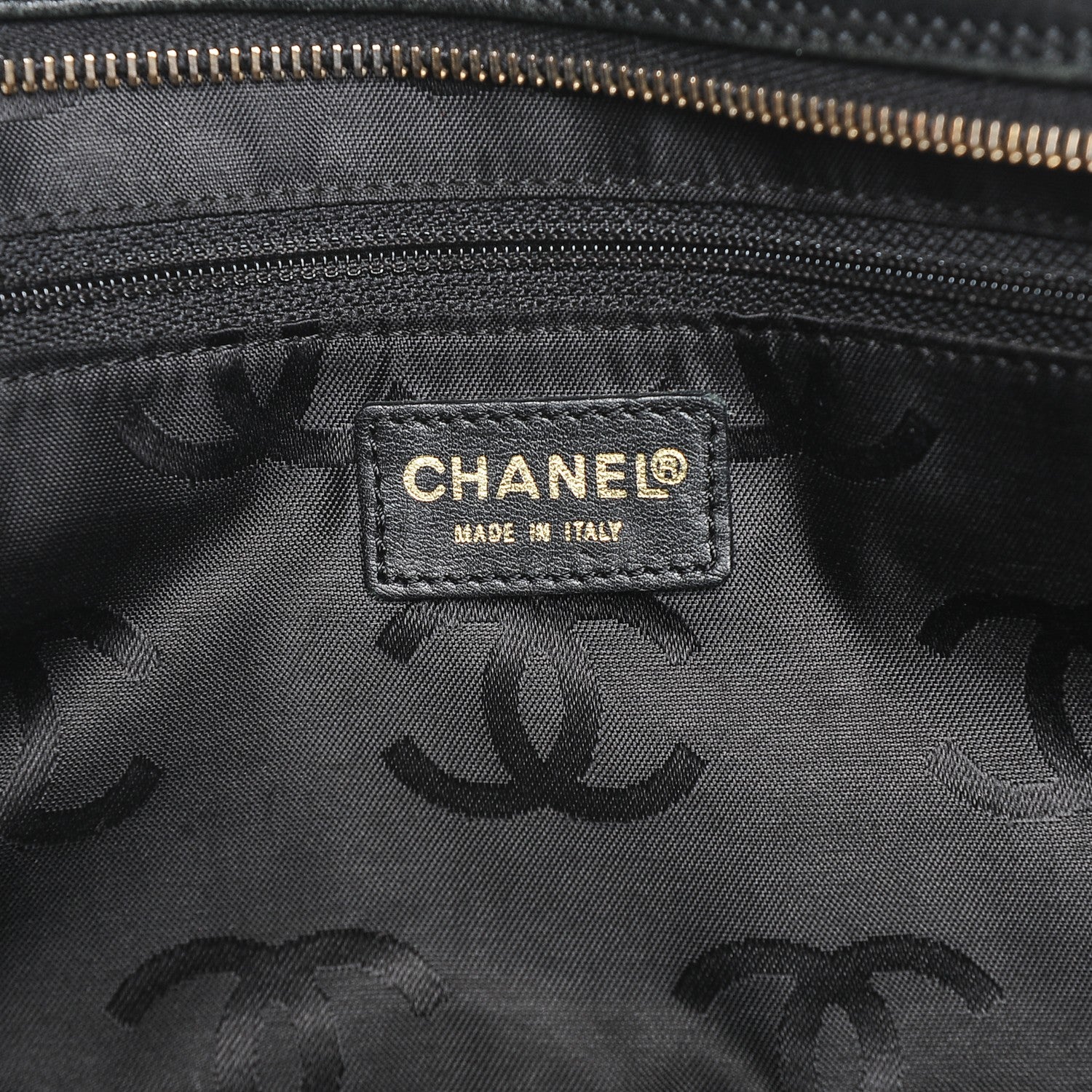 Chanel Calfskin Contrast Stitch Surpique Bowler Black 6 of 7