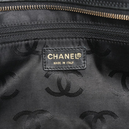 Chanel Calfskin Contrast Stitch Surpique Bowler Black 6 of 7