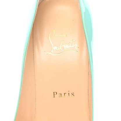 Christian Louboutin Patent Pigalle Follies 100 Pumps 37.5 Opaline 7 of 8