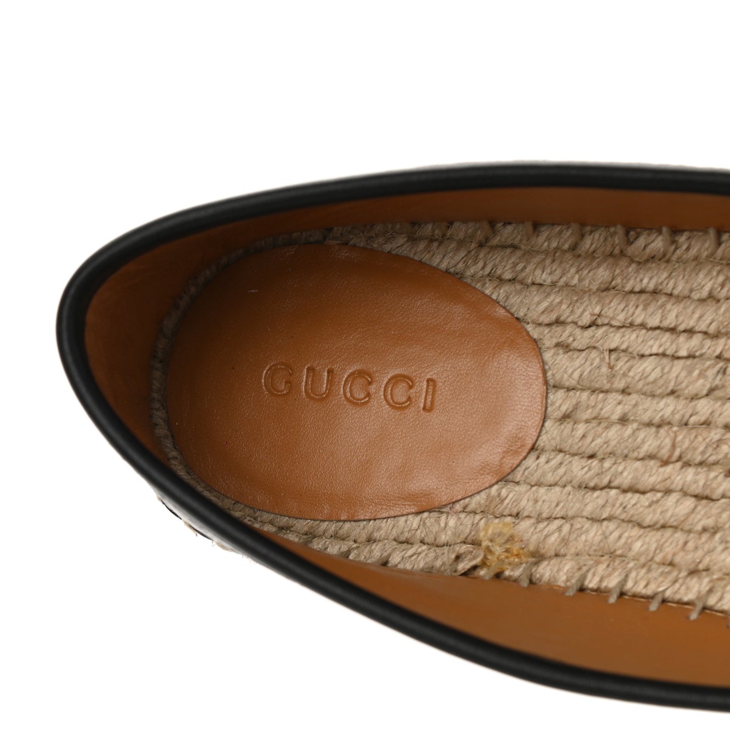 Microguccissima Signature Espadrilles 38 Black