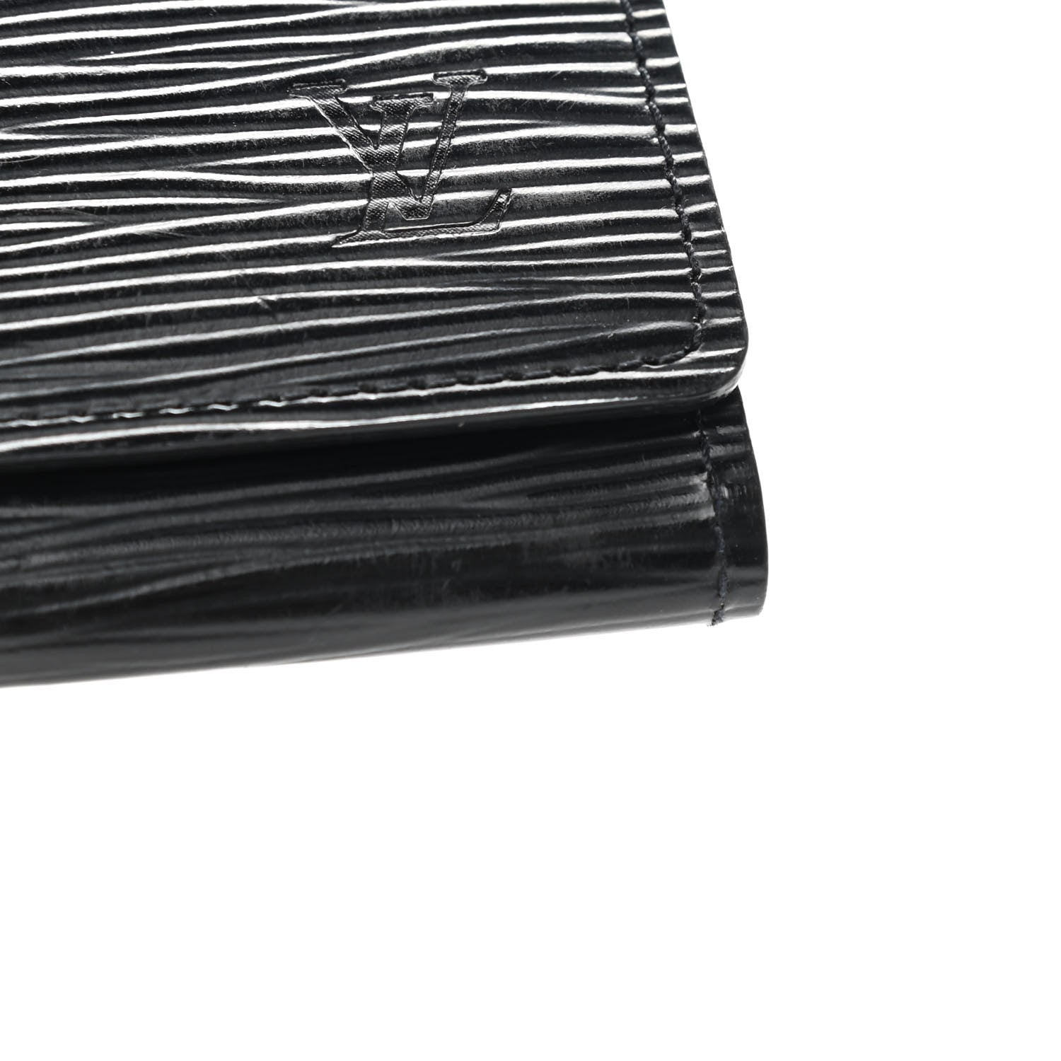 Louis Vuitton Epi Business Card Holder Black 9 of 10