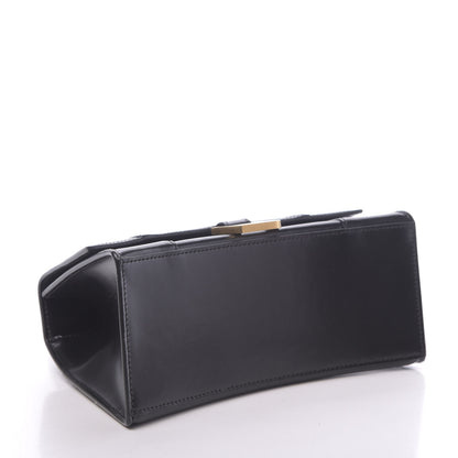 Balenciaga Shiny Box Calfskin Small Hourglass Top Handle Bag Black 4 of 9