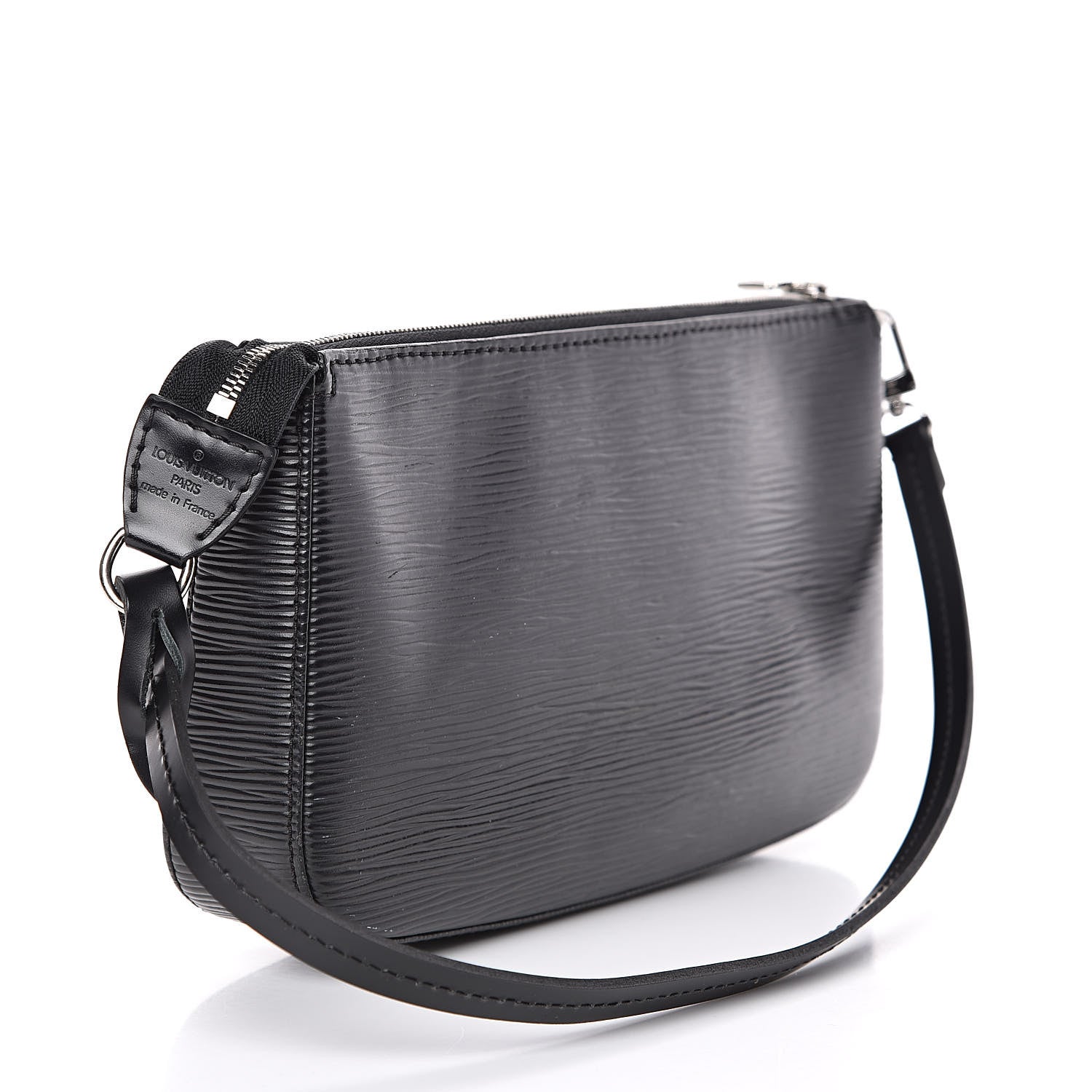Louis Vuitton Epi Pochette Accessories NM Black 3 of 11