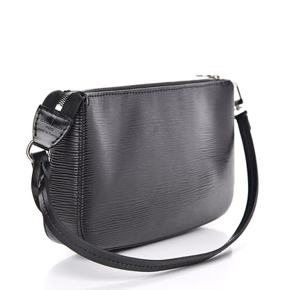 Louis Vuitton Epi Pochette Accessories NM Black 3 of 11