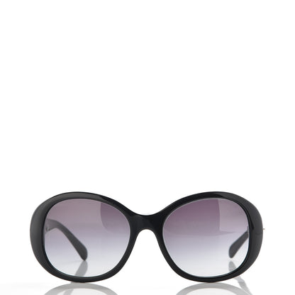 Chanel Acetate CC Turnlock Sunglasses 5235-Q Black Beige 2 of 7
