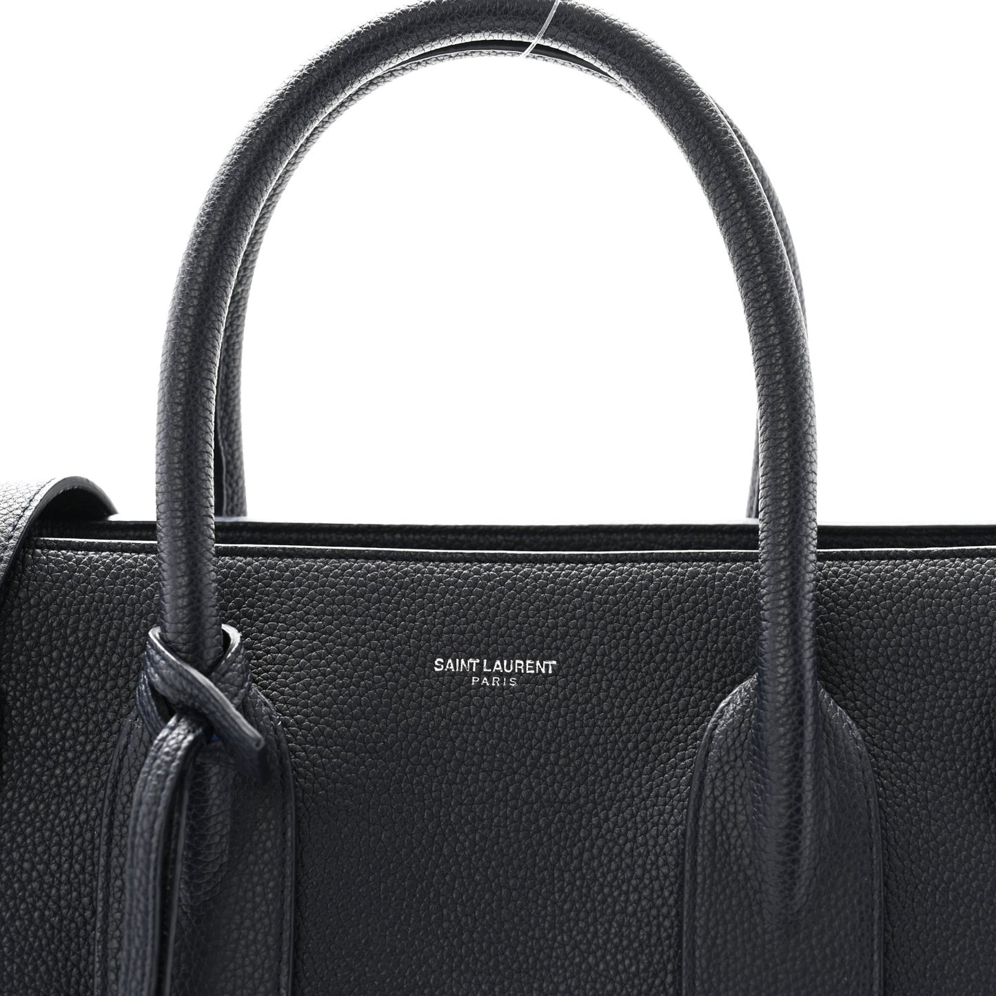 Grained Calfskin Medium Souple Sac De Jour Navy